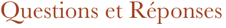Questions et Réponses