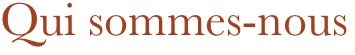 Qui sommes-nous